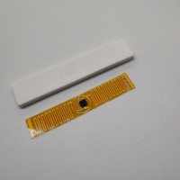 Programmable En Silicone Lavable UHF RFID Étiquettes de Blanchisserie avec Alien H3 Puce