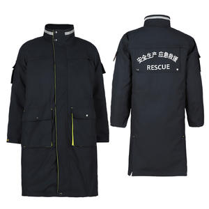 Uniforme de Trabajo Antiestático de Algodón y Aramida para Hombre Xk22 7d523, Uniforme de Rescate Ferroviario, Transpirable y Resistente al Desgaste, Chaqueta de Comando - Product Image 4