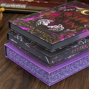 Novelas románticas personalizadas de OEM, libro con bordes rociados a todo color, servicios de impresión de libros de tapa dura, autopublica tu propio libro - Product Image 3