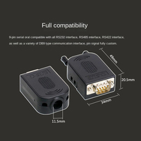 Cable RS232 RS485 Terminales de ruptura Sin soldadura Nuevo tipo Conector Ethernet DB9 Conector macho de 9 pines DB9 Conector macho