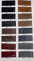 Cuir synthétique PVC texturé litchi double face 1,8 mm pour sacs à main, bagages, pochettes et artisanat