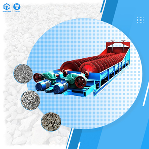 Laveuse de sable industrielle électrique <span class=keywords><strong>à</strong></span> vis spirale continue robuste pour gravier et sable - Product Image 1