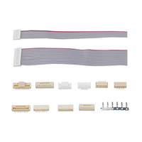 Câble de raccordement personnalisé SCONDAR OEM JST GH, kit de faisceau de câblage fil-carte, pas de 1,25 mm, 2, 3, 6, 8 broches avec boîtier à clipser verrouillable