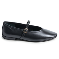 Chaussures Mary Jane plates de luxe en cuir de veau pour femme, style juif, coupe étroite, antidérapantes, semelle épaisse et amortissante, pour l'été et le Shabbat