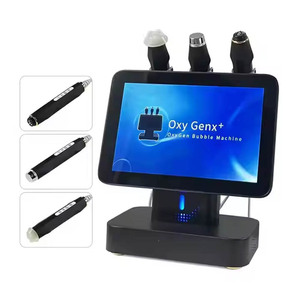 Mới Nhất Xách Tay 3 Trong 1 Oxy Vẻ Đẹp Trên Khuôn Mặt Máy Mặt Nâng Vẻ Đẹp Sức Khỏe Rung Chăm Sóc Da Thiết Bị Vẻ Đẹp Salon Sử Dụng - Product Image 3