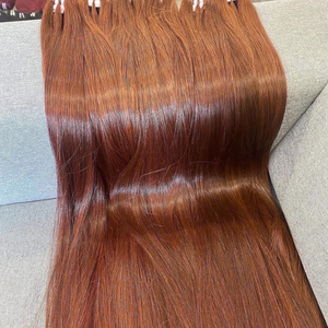 Extensions de cheveux humains, cheveux humains, vierges, bruts, bon marché, longs, 40 pouces, cuticules droites, alignées, extensions de cheveux naturels - Product Image 4