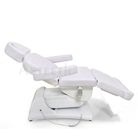 Anteeth Meilleures ventes Table de massage haut de gamme Chaise de traitement dentaire électrique à 4 moteurs Lit de salon de beauté en cuir PVC blanc