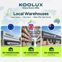 Vélo Électrique Pliable KOOLUX X12 PRO avec Pneus Larges 20*4 Pouces, Frein Hydraulique, Autonomie 50-60 KM, Vente en Gros Européenne depuis l'Entrepôt UE