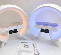 Multifunctionele RGB-verlichting BT-speaker draadloze oplaadbare slaap-witruis-speaker met timerfunctie draadloze Bluetooth-speaker