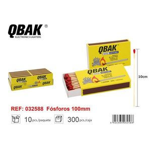 Accendini QBAK da 100mm, lunghi, di sicurezza, XXL, con carburante - Product Image 3