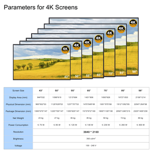 Máquina de <span class=keywords><strong>Publicidad</strong></span> Comercial de Alto Brillo, Reproductor de Video 4K de 85/98 Pulgadas, Señalización Digital para Escaparates de Tiendas Minoristas, Android - Product Image 2