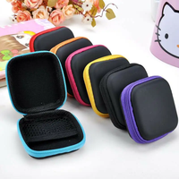 Nouvelle Pochette de Transport Rigide en EVA avec Fermeture Éclair pour Écouteurs, Organisateur de Voyage Extérieur, Sac de Rangement USB Protecteur