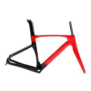 <span class=keywords><strong>Cadre</strong></span> <span class=keywords><strong>de</strong></span> vélo <span class=keywords><strong>de</strong></span> route GRAVEL personnalisé en fibre <span class=keywords><strong>de</strong></span> carbone avec peinture dégradée pour vélo tout-terrain - Product Image 1