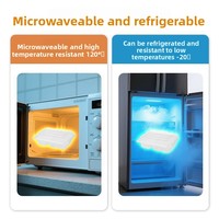 Caja Transparente Multiusos Resistente a la Compresión Serie TS |   Almacenamiento de Velocidad con Apertura/Cierre de un Solo Botón |