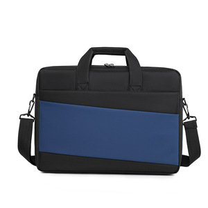 Sac pour ordinateur portable en polyester imperméable, sac de voyage d'affaires, sac bandoulière, sac à main, sac décontracté, nouveau sac pour ordinateur portable fin en nylon avec logo personnalisé - Product Image 1