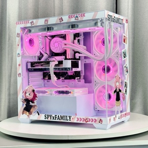 <span class=keywords><strong>Top</strong></span> Bán Xách Tay ATX Bo Mạch Chủ Giữa Tháp Gián Điệp Gia Đình Anya Dọc Trường Hợp Máy Tính Kim Loại Mát Trường Hợp Máy Tính - Product Image 1