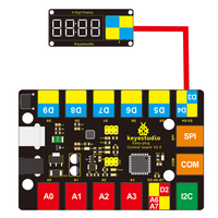 Module d'affichage LED à 4 chiffres de haute qualité pour l'éducation à la programmation, anode commune 0,36 pouce, connexion facile, pour Arduino