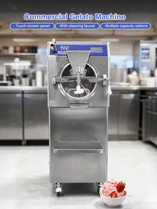 Máquina de Hielo Duro de 68L/H con Tecnología de Mezcla Automática para Gelato, Sorbete y Hielo <span class=keywords><strong>Italiano</strong></span>, con Grifo de Limpieza - Product Image 3