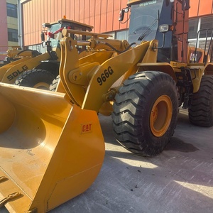 Low Price Used CAT 966G Wheel <b>Loader</b> Hydraulic <b>Loader</b> USA Imported 5T 950GC 966G 980G 4x4 Farm <b>Tractor</b> Construction Machinery - Product Image 1