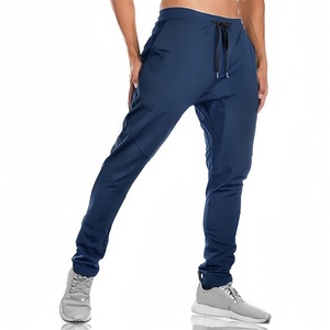 OEM Customize Sports Nylon Stylish <b>Slim</b> Straight Casual Mid Waist Athletic Workout Comfortable <b>Joggers</b> for Men - Product Image 1
