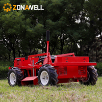 Tondeuse à gazon Robot intelligente portable bricolage Mini caractéristiques sans fil ATV électrique pour petites pelouses