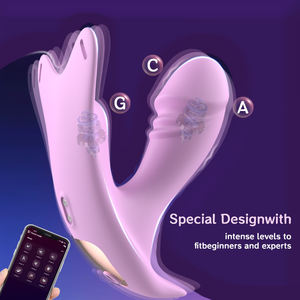 Vibratore per Pene con Doppia Vibrazione Controllabile da App, Wireless, Ricaricabile USB, 100% Impermeabile, Simulazione Realistica, con Attacco Magnetico - Product Image 4