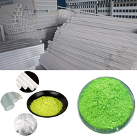 C.I.393 OB1 Lesheng Poudre de colorant dispersé éclaircissant Vert/Jaune 25kg/sac Vente directe usine Utilisé pour accessoires de tuyauterie PVC ABS/HDPE/PE