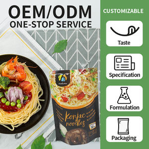 Nouilles de konjac à l'avoine sans gluten, instantanées, faibles en calories, végétaliennes, en boîte et en sachet pour une alimentation saine - Product Image 5