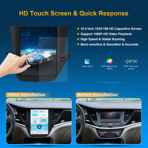 Radio para Auto Android de 10.4 Pulgadas para Buick Verano 2015-<span class=keywords><strong>2022</strong></span>, Carplay Inalámbrico, Android Auto y Navegación GPS Integrada - Product Image 2