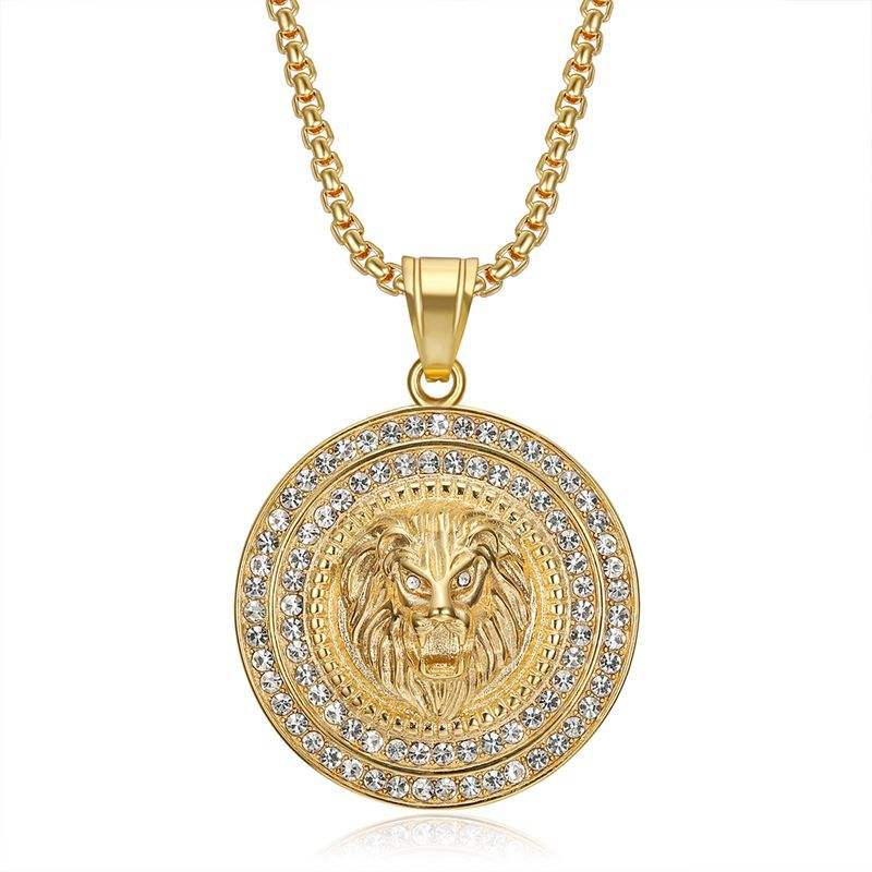 จี้เดี่ยวสีทองไม่มีโซ่