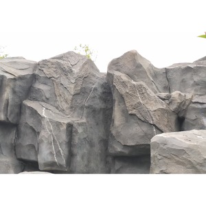 Artificial <b>Stone</b> Block Sculpture For Outdoor Garden Landscape Design Rustic Style Lightweight Feature - Product Image 2