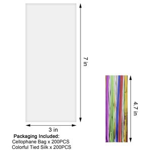 Bolsa de Plástico Transparente para Almacenamiento de Alimentos, Bolsa Personalizada para Galletas y Dulces, Empaque para Snacks - Product Image 3