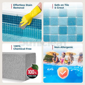 Piedra Abrasiva Ecológica para Limpieza, Desincrustante Mineral de Alta Eficiencia, Piedra Pómez para <span class=keywords><strong>Piscinas</strong></span> de Gunita - Product Image 3