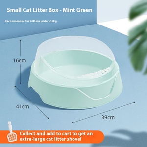 Chất Lượng Cao Bán Cầu Mèo Thần Nhà Vệ Sinh Bán Mở Có Thể Giặt Thêm-Lớn Mèo Kèm Theo Mèo Hộp Bộ Sưu Tập Mèo Nhà Vệ Sinh - Product Image 6