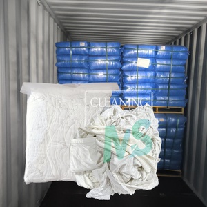 Trapos de Algodón Blanco Sin Pelusa, Trapos de Fibra de Algodón Procesada, Trapos Industriales para la Industria de la Impresión, Limpieza de Rodillos y Tintas - Product Image 1