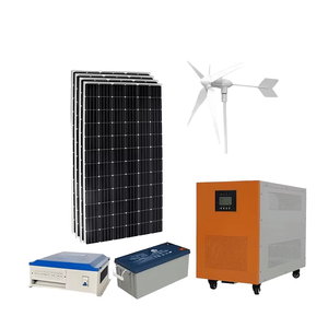 Sistema de Energía Híbrido Eólico Solar, Fábrica China, 5kw 10kw 15kw, Para Familias Rurales Fuera de la Red, WON-WT-HS1000~WON-WT-HS80K - Product Image 1