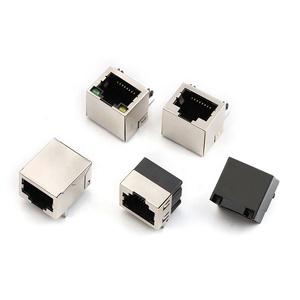 Connettore <span class=keywords><strong>RJ45</strong></span> 8P8C connettore di rete Ethernet dip verticale 8pin connettore <span class=keywords><strong>RJ45</strong></span> femmina