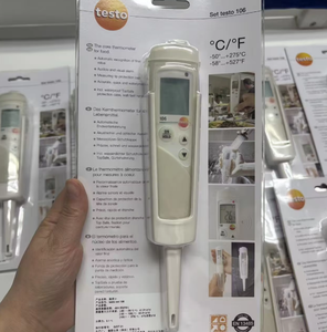 เทอร์โมมิเตอร์วัดอุณหภูมิอาหาร Testo 106 สำหรับการวัดอุณหภูมิอาหารอย่างรวดเร็วและแม่นยำ - Product Image 3