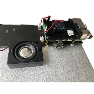 Raspberry Pi 3ディスプレイ (オプションのアクセサリ付き) LCDディスプレイOEM用ミニファンスピーカー、ゲームボーイマシンLCDスクリーンタッチスクリーン