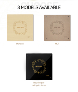 Giáo dục trẻ em Khoa Học & kỹ thuật Đồ chơi bằng gỗ ép hoa khung tự nhiên đa vật liệu sơn phun - Product Image 5