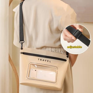 QET1040 Nouvelle pochette étanche <span class=keywords><strong>pour</strong></span> téléphone, <span class=keywords><strong>sac</strong></span> <span class=keywords><strong>bandoulière</strong></span> à écran <span class=keywords><strong>tactile</strong></span>, <span class=keywords><strong>sac</strong></span> de piscine flottant, <span class=keywords><strong>sac</strong></span> à <span class=keywords><strong>bandoulière</strong></span> étanche <span class=keywords><strong>pour</strong></span> la natation, le rafting et la randonnée - Product Image 5