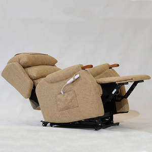 Power Lift <b>Recliner</b> Chair <b>Zero</b> <b>Gravity</b> Dual Motor Elderly Sofa Featuring Adjustable Headrest Heated Lumbar Support and Wheels - Product Image 6
