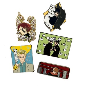 Neue Ankunft Backing Cards Anstecknadel Metall Einteiler Anime Hartem ail Abzeichen Ruffy Pins Emaille Custom Anstecknadel - Product Image 2