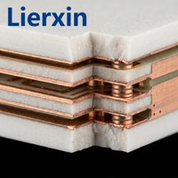 Carte réceptrice LiDAR personnalisée pour robot humanoïde en céramique Lierxin LEX-HRBOT-LIDR, détecteur de photons AlN, matrice APD, TIA à faible polarisation et haute tension de polarisation