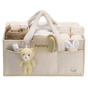 <span class=keywords><strong>Bolsa</strong></span> de Almacenamiento de Pañales Tipo Clutch de Felpa con Tela de Fieltro, <span class=keywords><strong>Bolsa</strong></span> de Viaje de Gran Capacidad para Mamá, para Uso Hospitalario del Bebé - Product Image 5