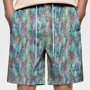 100% Shorts da <span class=keywords><strong>uomo</strong></span> in poliestere estivo taglie forti <span class=keywords><strong>Bermuda</strong></span> corto sportivo da <span class=keywords><strong>uomo</strong></span> con collant 2025 - Product Image 5