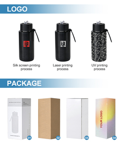 Australia Hot Sale Custom Logo Color 34oz 1000ml Stainless Steel Vacuum Insulated Sport Water Bottle Lid Straw 12-24 Hours - Product Image 5