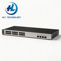 Switch Gigabit PoE+ Administrado de 24 Puertos S5751R-L24P2J2X-A, 2x 2.5G y 2x 10G SFP+ Uplinks, Switch de Red Inteligente L3 para Wi-Fi 6