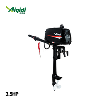Moteur hors-bord AIQIDI OEM à arbre court 2,5 CV 3,5 CV pour bateau de pêche, directement de l'usine