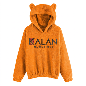 Sudadera con Capucha Deportiva para Mujer KFHW07, Elegante, Suave y Cálida, 100% Algodón Felpa, Cómoda, Ecológica, Moda de Invierno - Product Image 5